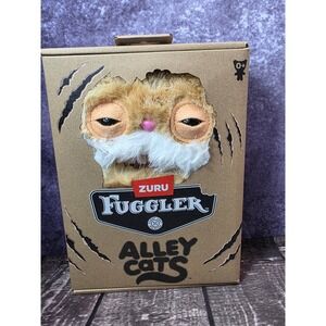 Zuru Fuggler Alley Cats Stinkface Brown Plush Monster Funny Ugly Toy New in Box